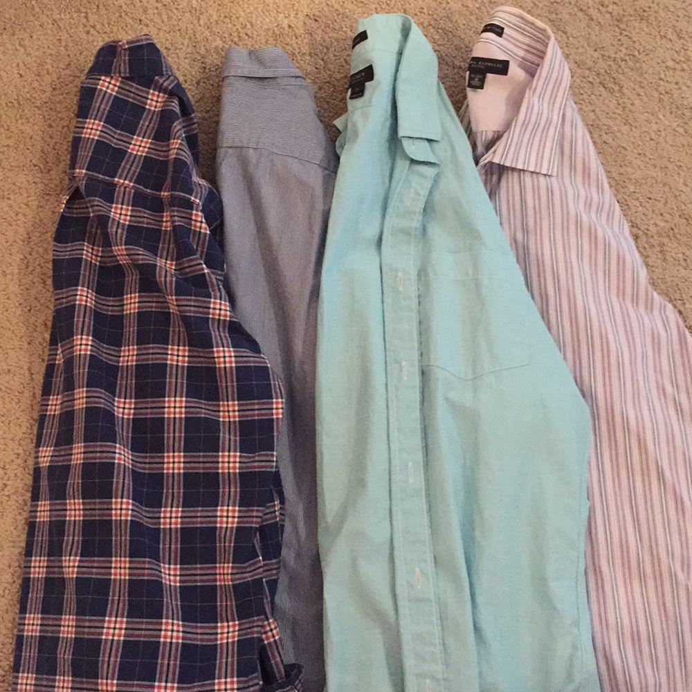 Men’s Dress Shirt Bundle (M)